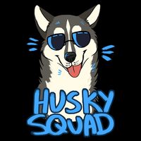 Husky Squad Wool Snapback Cap