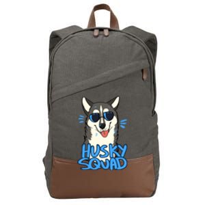 Husky Squad Cotton Canvas Backpack