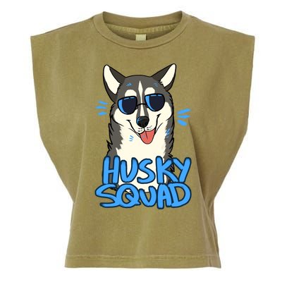 Husky Squad Garment-Dyed Women's Muscle Tee