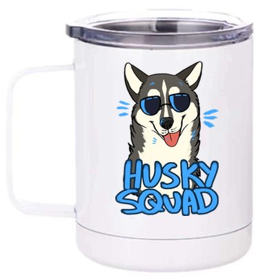 Husky Squad 12 oz Stainless Steel Tumbler Cup