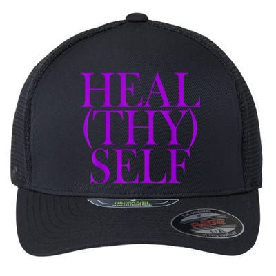 Heal(thy) Self Flexfit Unipanel Trucker Cap