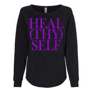 Heal(thy) Self Womens California Wash Sweatshirt