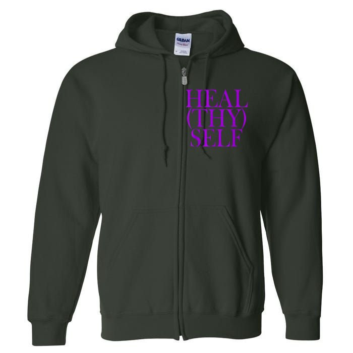 Heal(thy) Self Full Zip Hoodie