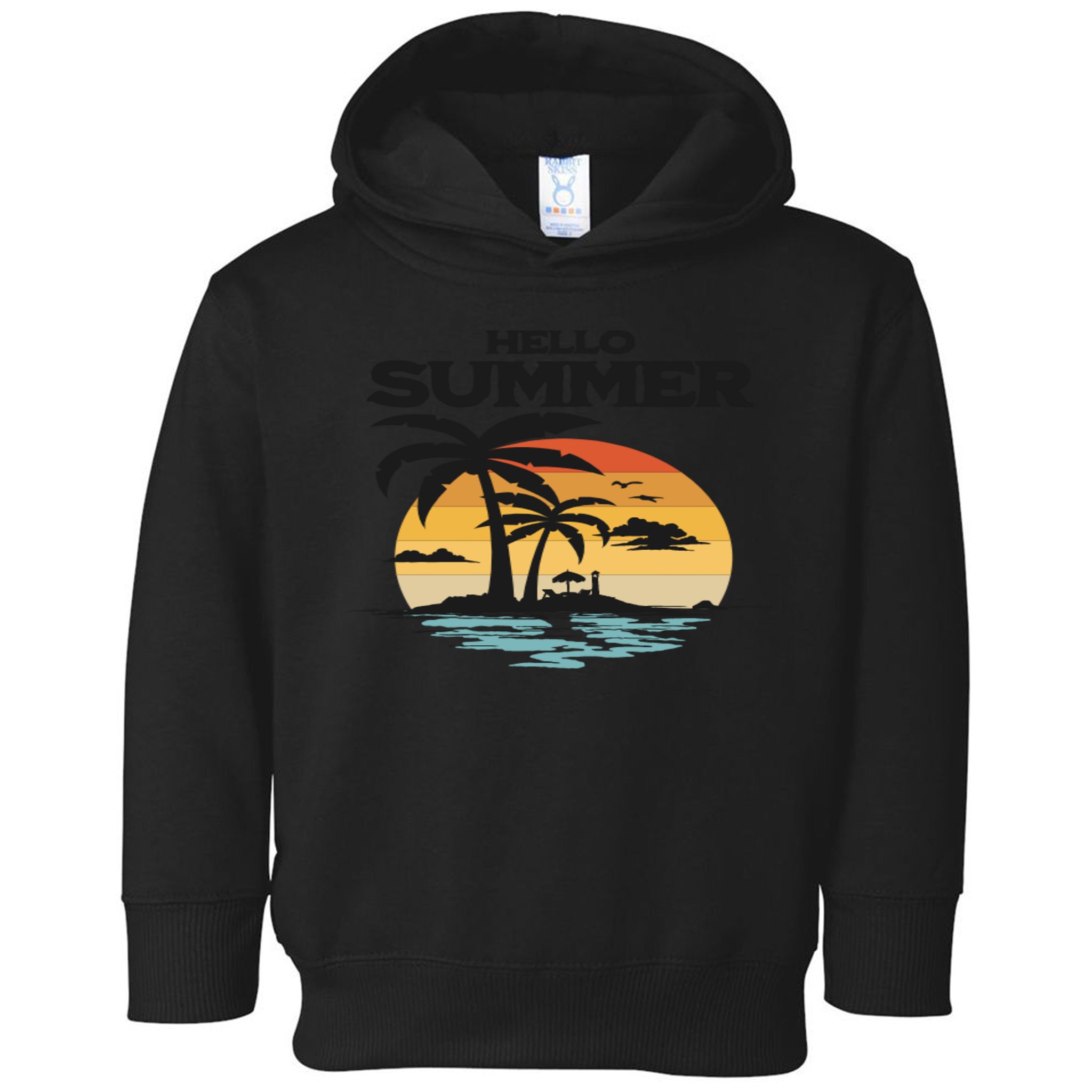 Hello Summer Toddler Hoodie