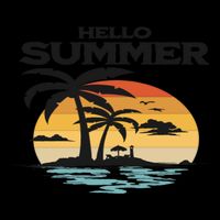 Hello Summer Toddler Hoodie