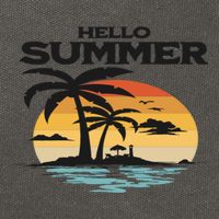 Hello Summer Cotton Canvas Backpack