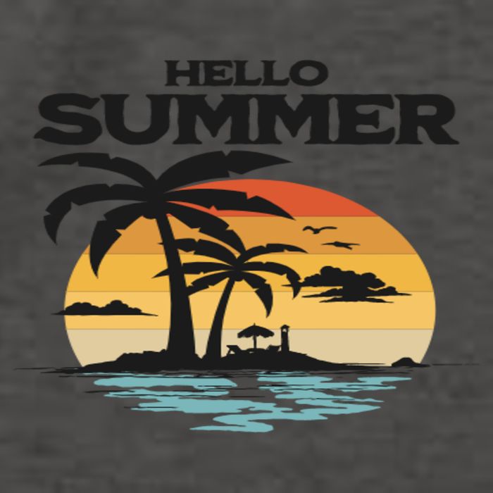 Hello Summer Vector Backpack
