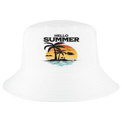 Hello Summer Cool Comfort Performance Bucket Hat