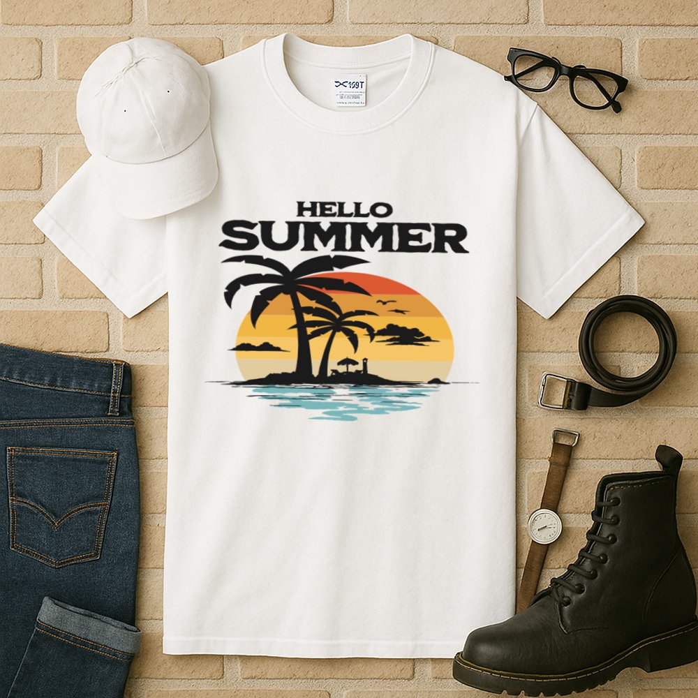 Hello Summer Tall T-Shirt