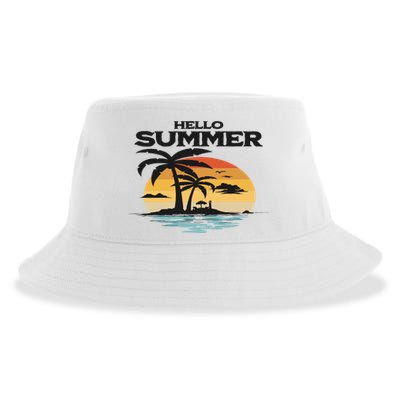 Hello Summer Sustainable Bucket Hat