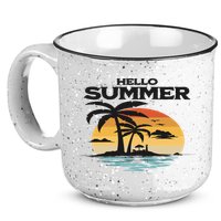 Hello Summer 15oz Campfire Ceramic Mug