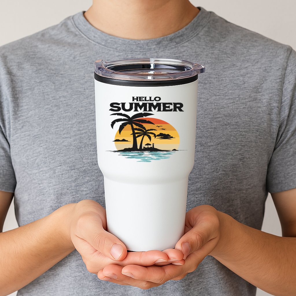 Hello Summer Tumbler