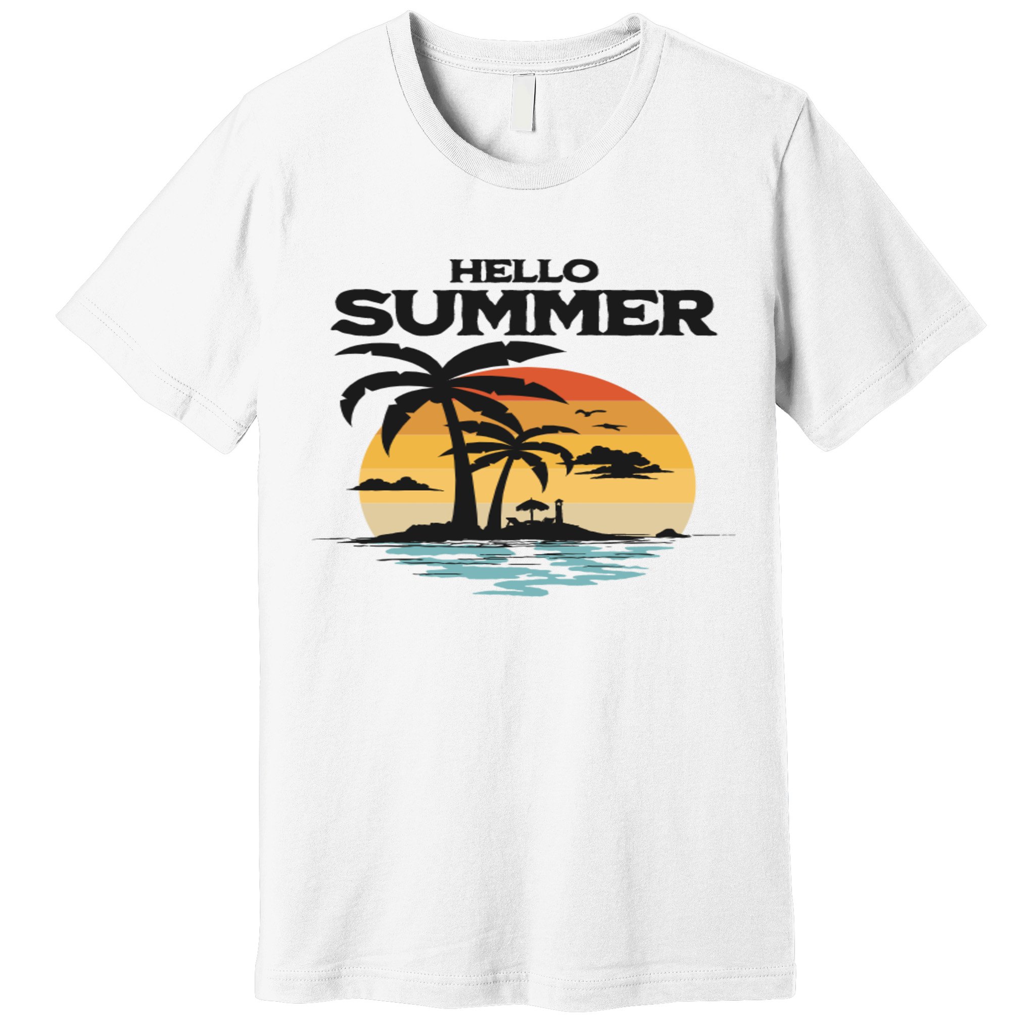 Hello Summer Premium T-Shirt