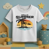 Hello Summer Toddler T-Shirt