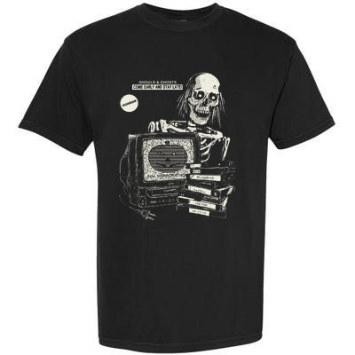 Horrorathon Skeleton Halloween Gift Garment-Dyed Heavyweight T-Shirt