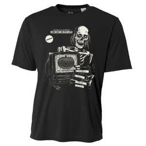 Horrorathon Skeleton Halloween Gift Cooling Performance Crew T-Shirt