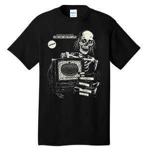 Horrorathon Skeleton Halloween Gift Tall T-Shirt