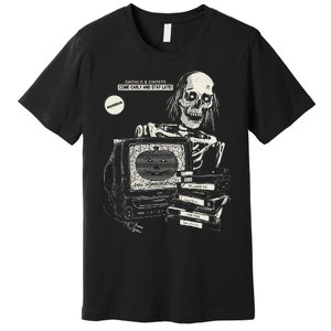 Horrorathon Skeleton Halloween Gift Premium T-Shirt