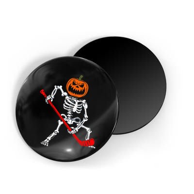 Halloween Skeleton Hockey Mask Spooky Ice Hockey Gear Magnet