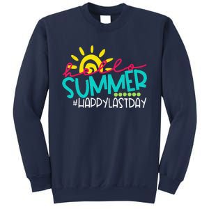 Hello Summer Happy Last Day Of School Teacher Student Sweatshirt