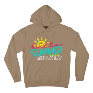 Hello Summer Happy Last Day Of School Teacher Student Hoodie