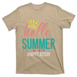 Hello Summer Happy Last Day Of School Teacher T-Shirt