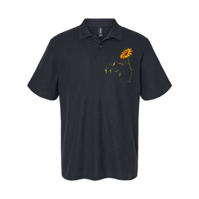 Horse Sunflower Horseback Riding Equestrian Horse Lover Softstyle Adult Sport Polo