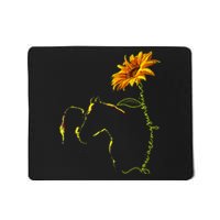 Horse Sunflower Horseback Riding Equestrian Horse Lover Mousepad