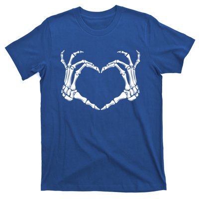 Halloween Skeleton Heart Hands Gift T-Shirt