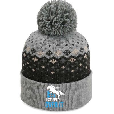 Horse Show Horseback Riding Gift The Baniff Cuffed Pom Beanie