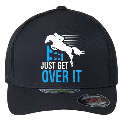 Horse Show Horseback Riding Gift Flexfit Unipanel Trucker Cap