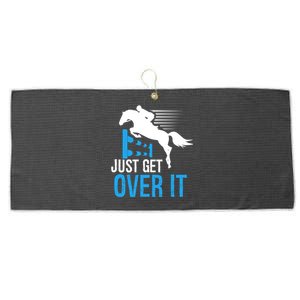 Horse Show Horseback Riding Gift Large Microfiber Waffle Golf Towel