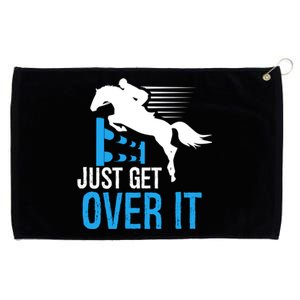 Horse Show Horseback Riding Gift Grommeted Golf Towel