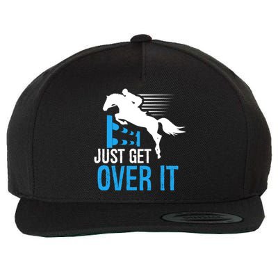 Horse Show Horseback Riding Gift Wool Snapback Cap