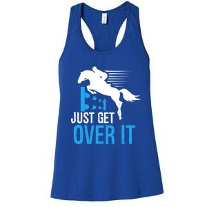 Horse Show Horseback Riding Gift Women's Racerback Tank