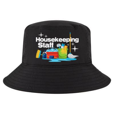 Housekeeping Staff Housekeeper Cleaner Janitorial Service Cool Comfort Performance Bucket Hat