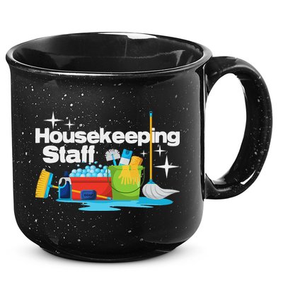 Housekeeping Staff Housekeeper Cleaner Janitorial Service 15oz Campfire Ceramic Mug