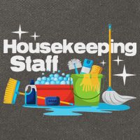 Housekeeping Staff Housekeeper Cleaner Janitorial Service Cotton Canvas Backpack