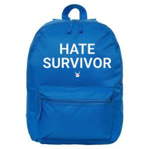 Hate Survivor 16 in Basic Backpack