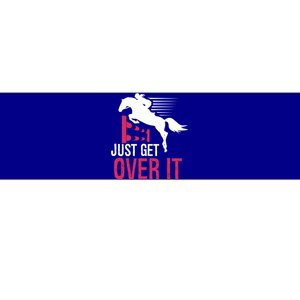 Horse Show Horseback Riding Cool Gift Bumper Sticker