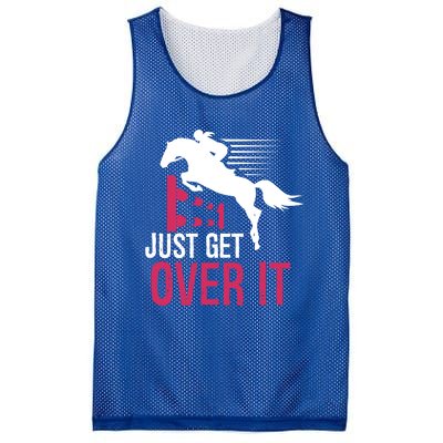 Horse Show Horseback Riding Cool Gift Mesh Reversible Basketball Jersey Tank