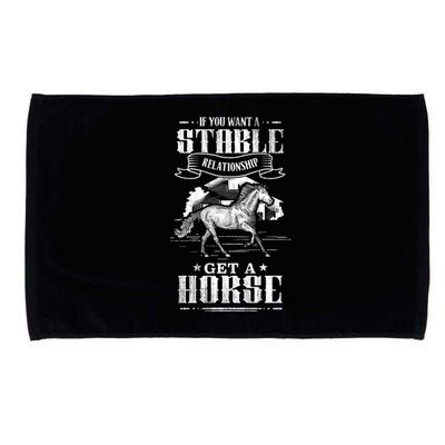 Horse Show Horseback Riding Gift Microfiber Hand Towel