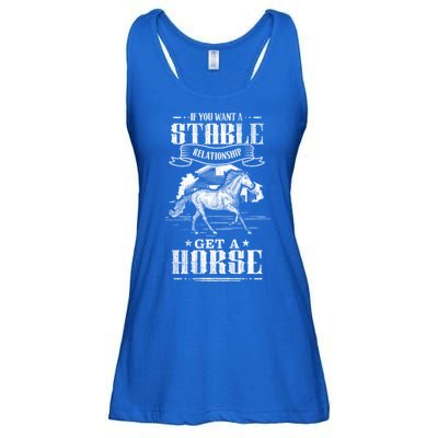 Horse Show Horseback Riding Gift Ladies Essential Flowy Tank