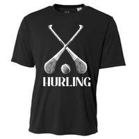 Hurling Sticks Cooling Performance Crew T-Shirt