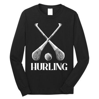 Hurling Sticks Long Sleeve Shirt