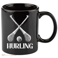 Hurling Sticks 11oz C Handle Ceramic Mug