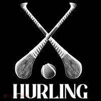 Hurling Sticks Pom Pom 12in Knit Beanie