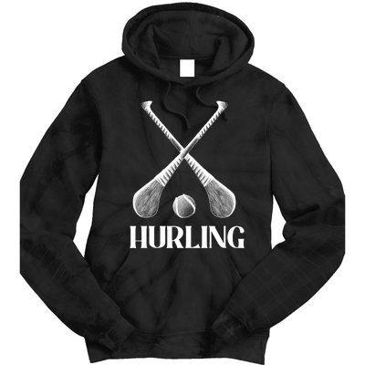 Hurling Sticks Tie Dye Hoodie