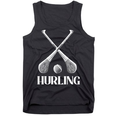 Hurling Sticks Tank Top