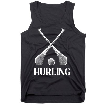 Hurling Sticks Tank Top